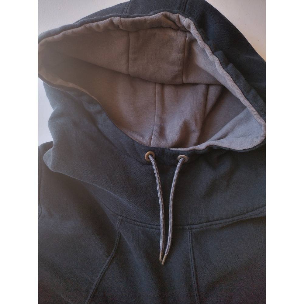 Jordan Brand Black Grey Tech Fleece Hoodie Dual Zip Pockets Mens Large L - Picture 3 of 8